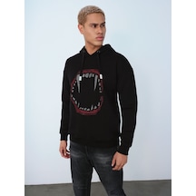 LOFT Oversize Erkek Sweatshirt Lf2036919 Q1.v1 Siyah