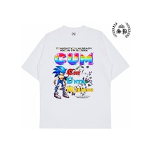 Startmore Sonic Cum Vintage Y2k Memes T-shirt Beyaz