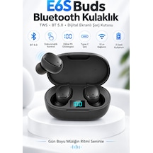 E6s Buds Kablosuz Kulakiçi Taşınabilir Bluetooth Kulaklık