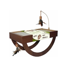 Pawise Oltalı Kedi Tırmalama Seti 40x21x22 cm