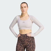 Adidas Primelift Essentials Workout Contour Kadın Bolero C-adıkd2217b30a00 Gri