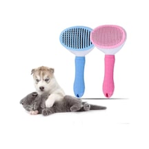 Kedi & Köpek Lüks Basmalı Tarak Pembe