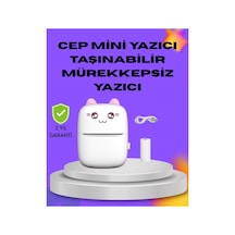 Kablosuz Mini Cep Yazıcısı Bluetooth Destekli 1200mah Bataryalı - Hs08374030-5680 Renkli