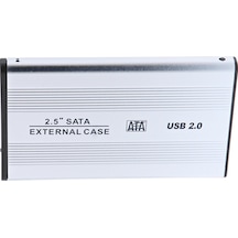 Harddisk Kutusu 2.5 İnç Sata Hdd Kutu Metal Kasa Harici Kutu