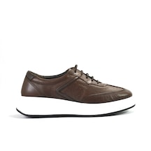 Onlo Ayakkabı FRX-1074 Deri Kahverengi Erkek Ayakkabı