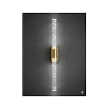 Bubblelight Large 51 Cm Modern Tasarım Led Aplik - Duvar Lambası - Gold - Elektrikli - Beyaz Led Gold Elektrikli