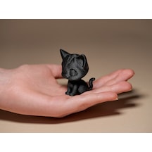 Mini Kedi Salon Dekorasyonunda Zarif Detay Hediyelik Dekoratif Obje Figür 7 Cm