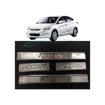 Hyundai Accent Blue Kapı Eşiği Kromu Nikelajı