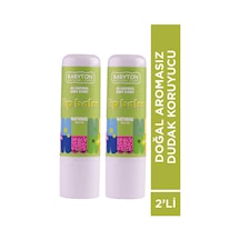 Babyton Doğal Dudak Koruyucu Aromasız 2'li