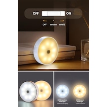 Trendpoint Usb Şarjlı Işık Renk Seçenekli Akıllı Hareket Sensörlü