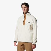 Columbia Helvetia Half Snap Fleece Unisex Bej Mont Düz Am5780 5559697