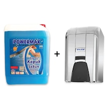 Palex Krom İnter Mini Köpük Sabun Dispenseri + Powermax 5 Kg Köpü