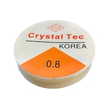 Şeffaf Lastikli 0.8 Mm Misina