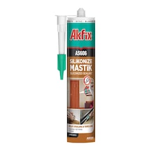 Akfix Akfıx As606 Sılıkonıze Mastık Beyaz 500gr