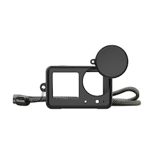 Ayex Djı Osmo Action 5 Pro / Action 4 / Action 3 Uyumlu Silikon Koruyucu Kılıf S6-ptc-011-tdj Siyah