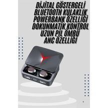 Kablosuz Bluetooth Kulaklık Powerbank Özellikli Göstergeli Hd Mikrofon Çok Renkli
