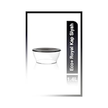 Tupperware Eco+ Royal Kap 2.4l Siyah