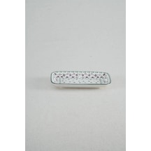Acar Luise Çiçek Desenli Porselen Tabak 6'lı 17 Cm Çok Renkli