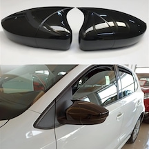 Volkswagen Polo Yarasa Ayna Kapağı Batman Pianoblack Parlak Siyah