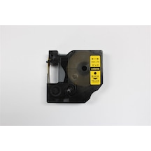 Prıntpen Dymo D1 45018 Sarı Etıkete Sıyah 12mm X 7m -80179