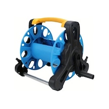 Willowhaven Mavi Saklama Arabası: Bahçe Hortumu Dolabı, Ayarlanabilir, Keskinsiz, Taşınabilir Çözüm