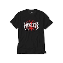 Marduk Logo Siyah Tişört Siyah