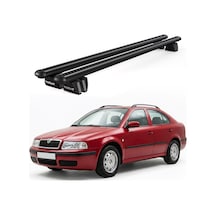 Pençe Skoda Octavia V 1998-2004 Uyumlu Siyah Ara Atkı 109cm Port Bagaj Tavan Barı