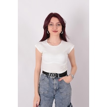 Busem S0015601 Kadın Bluz Ekru