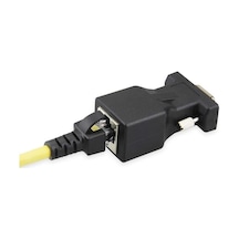 Rs232 To Rj45 9 Pin Ethernet Adaptör Ekleme Ek Uzatıcı Extender Çevirici Dönüştürücü 30m