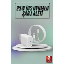 Hızlı Şarj Güç Adaptörü Şarj Aleti İos Uyumlu 15/pro/pro Max - Lisinya
