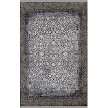 Merinos Halı Rodin 34673 090 Serisi Akrilik Salon Oturma Odası Halısı Siyah