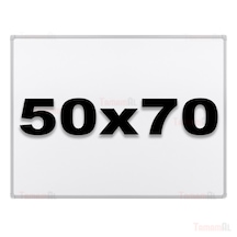 50X70 (Kaliteli) Akyazı Duvara Monte Laminat Beyaz Yazı Tahtası
