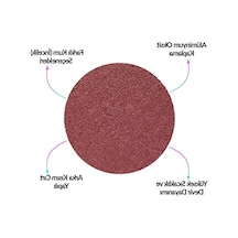 Telvesse 50 Adet Cırt Zımpara Matkap Spiral 115 Mm Daire Zımpara Ahşap Metal Zımparası 80 Kum