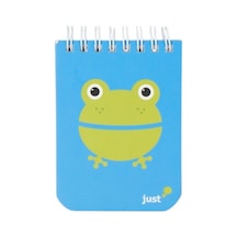 Deffter Frog Just A7 Bloknot Çok Renkli