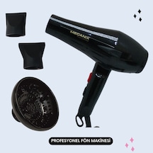 Profesyonel Saç Kurutma & Fön Makinesi, 3555 2500 Watt, Soğuk Üfleme, Difüzör Başlıklı, Kuaför Tipi