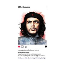 Che Guevara Bookstagram Defter Çok Renkli