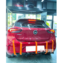 Opel Corsa Parlak Siyah Difüzör Plastik Boyalı