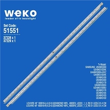 Samsung Uyumlu  Ue49k5100 49'' İnç 2 Adet Tv Led Bar Tvnizin İçindeki Led Barla Aynısı Olduğunu Görmeden Almayınız. Led Bar Ürünlerinde Paket Açıldığında İade Kabul Edilmemektedir.