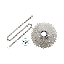 Shimano 105 Cs-r7000 11/28+cn-hg601 11'li Kaset Zincir Seti Siyah