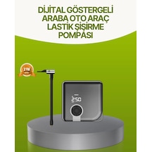 Dijital Ekranlı Taşınabilir Akıllı Araç Hava Kompresörü 1 Adet