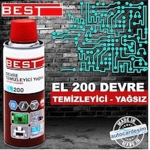 Best Elektronik Kart Devre Kontak Temizleyici Sprey Yağsız 200 Ml