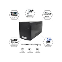 Upset Microactive 1200va / 720w Ups Kesintisiz Güç Kaynağı 3 Prizli 2x12v 7ah Akülü