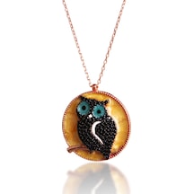 Kuyumcudukkani "gold Mineli"kolye-20123-r-y Rose Gold