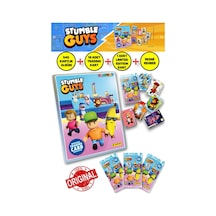 Panini Stumble Guys Koleksiyon Kartları Albüm Dergisi 24 Adet Kart + 1 Limited Edition Kart
