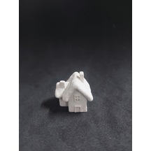 Dekoratif Kış Evi No:2 - 4x3,5cm