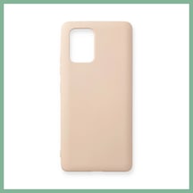 Bşk Virgo Samsung Galaxy A91 / S10 Lite Kılıf Nano İçi Kadife Silikon - Pudra Bsk2026