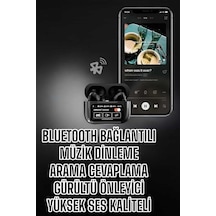 Yeni Nesil Bluetooth Kulaklık Ekranlı Yüksek Ses Kaliteli Uzun Şarj Süreli 1