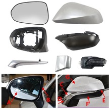 1 Adet C Sağ Araba Dikiz Aynası Çerçeve Lens Alt Kapak Trim Dönüş Sinyal Işığı Lexus Nx Nx200 Nx300 2015-2020 Rx300 Rx450 2016-2020