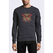 Dream Theater Sabaton Kryssen Baskılı Erkek Sweatshirt