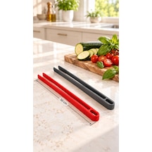 Silikon Mutfak Servis Ve Kızartma Maşası - 29 Cm Büyük Boy 2-adet